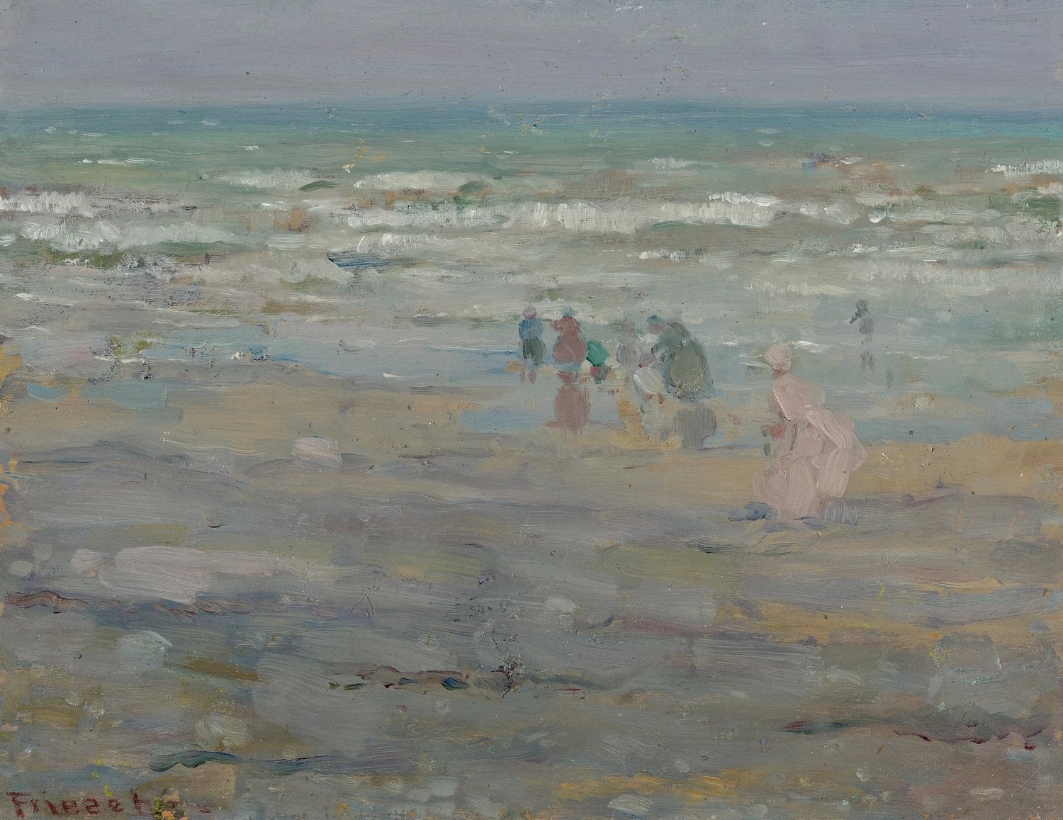 Spiaggia in Corsica, 1913